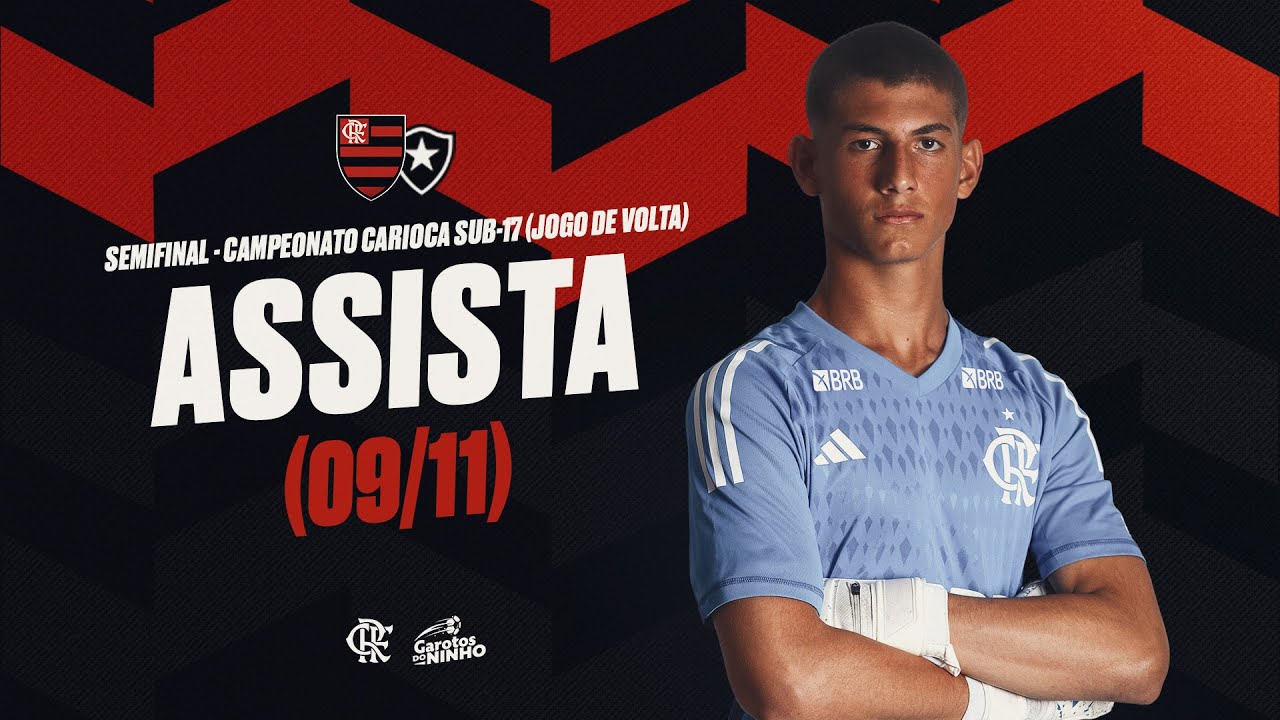 Campeonato Carioca Sub-17 - Semifinal - Jogo 2 | Flamengo x Botafogo - AO VIVO - 09/11