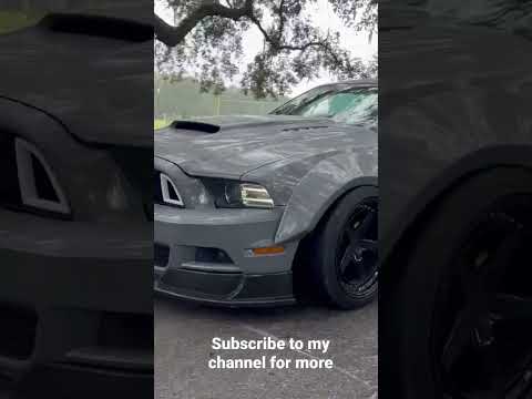 Widebody Kit on mustang #viral #mustang #cars #subscribe #4k