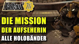 Die Mission der Aufseherin | Alle Logbücher Locations Guide | Fallout 76