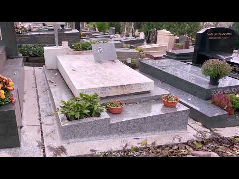 Tombe d'Henri SALVADOR cimetière du père Lachaise Paris