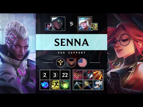 Senna Support vs Janna - NA Grandmaster Patch 25.05