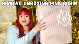 RIMOWA Ballerina Pink Cabin💕💖 RIMOWA Essential Cabin | RIMOWA Unboxing Haul
