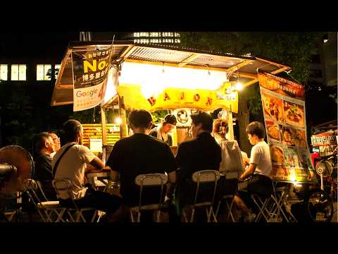 후쿠오카 텐진 일본은행 앞 저크치킨·타코스 다국적 야타이 多国籍屋台El Bajon 위치공유