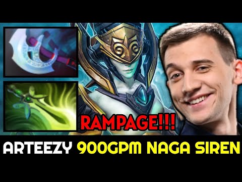 ARTEEZY Rampage Naga Siren — 900GPM Carry the Game