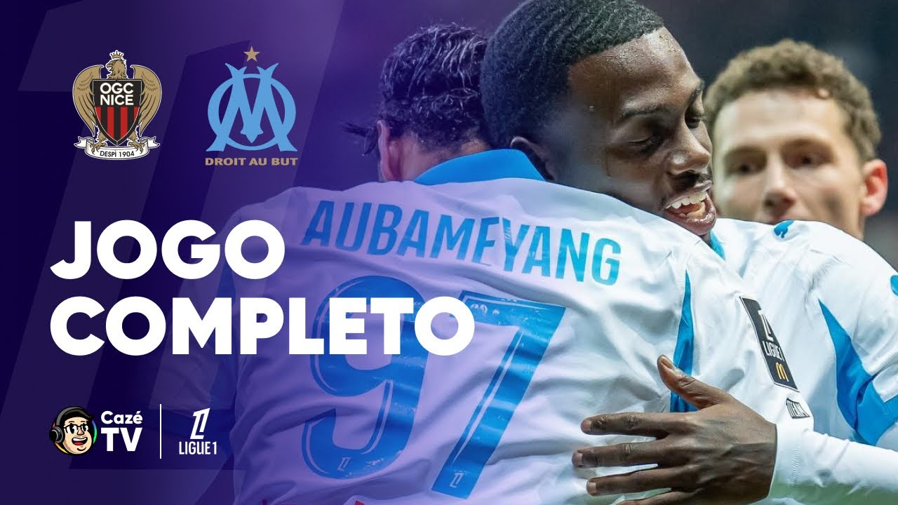 JOGO COMPLETO: NICE X MARSEILLE | LIGUE 1 25/26 | 13ª RODADA