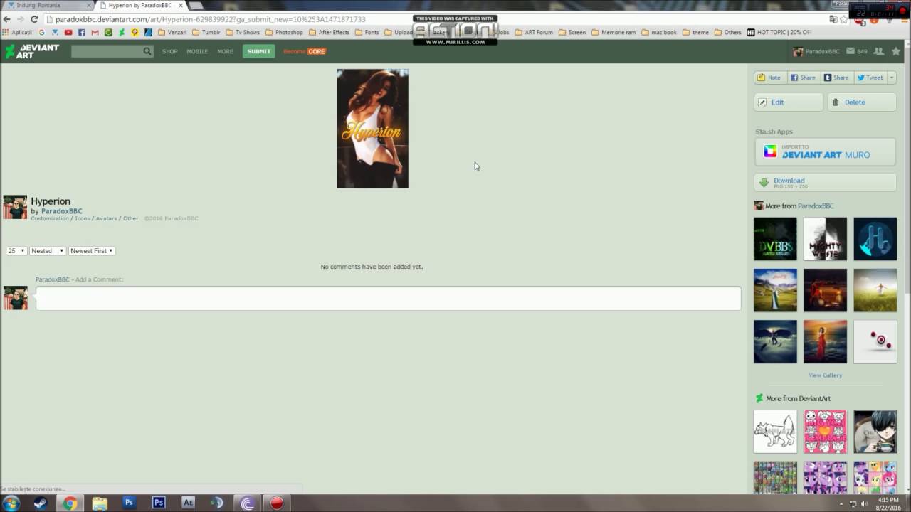 How to upload art on deviantART group