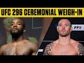 UFC 296 Ceremonial Weigh-Ins | ESPN MMA