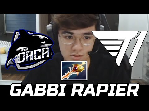 GABBI RAPIER LAST CHANCE - T1 VS ORCA GAME 2 BTS PRO SERIES SEA SEASON 10 LOWER BRACKET