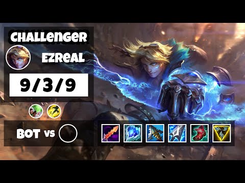 Ezreal vs Kai'Sa EU Challenger BOT (9/3/9) - v11.18