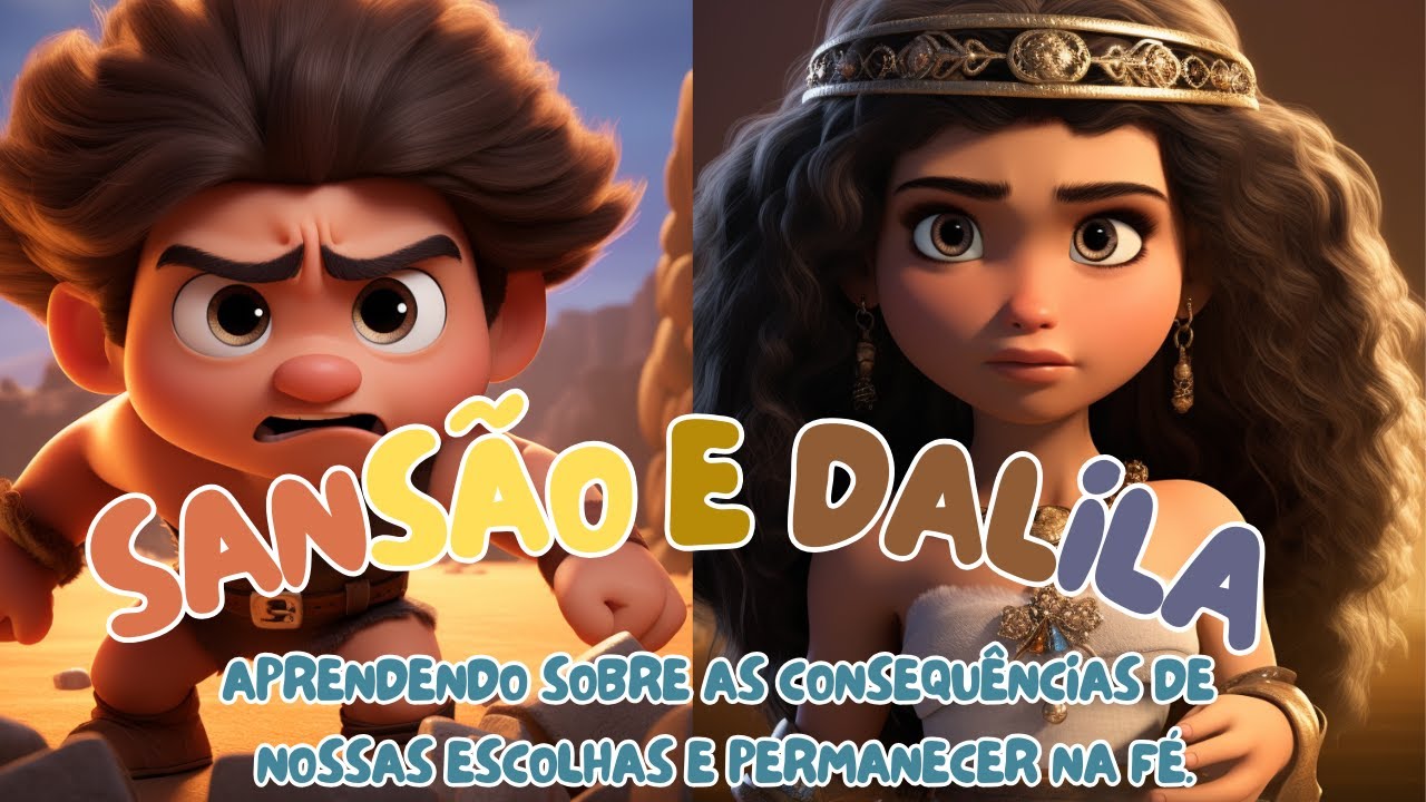 Sansão e Dalila | Aprendendo Sobre as Consequências de Nossas Escolhas e Permanecer na Fé.