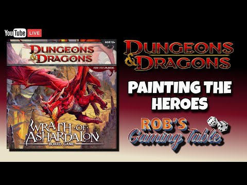 Dungeons & Dragons: Wrath of Ashardalon Board Game - Painting Miniatures