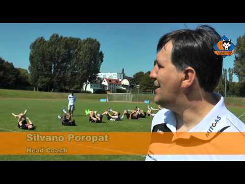 Trainingsauftakt beim Mitteldeutschen Basketball Club am 13.08.2012