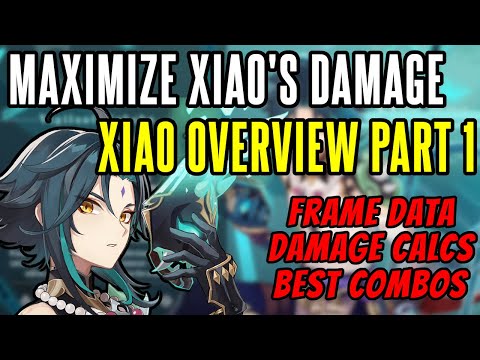 MAXIMIZE Xiao's Damage, Best Combos, Frame Data | Xiao F2P Guide & Build Part 1 - Genshin Impact
