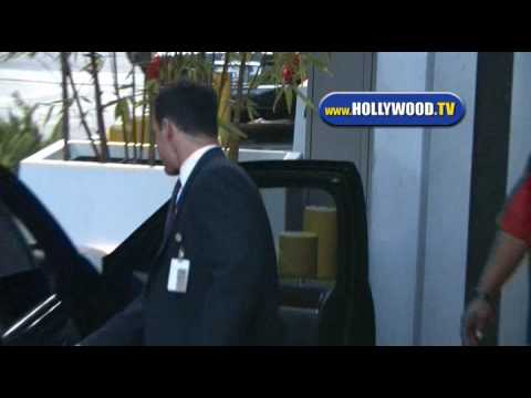 Damon Elliott Leaves CNN Building.