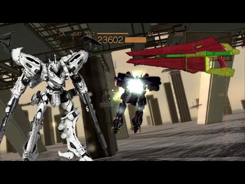Defeat White Glint (Hard) only with Motorcobras? | Armored Core 4A
