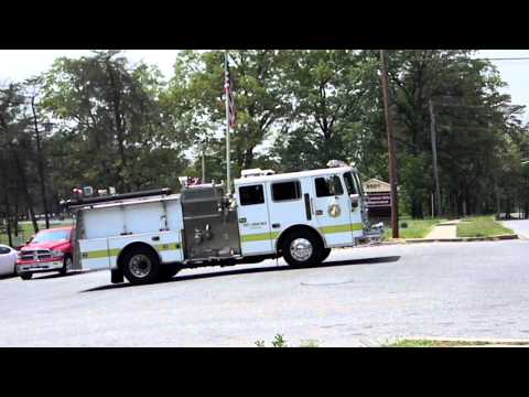 WLHVFD Engines 484 and 482 (6v92) Departing