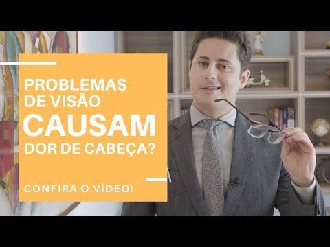 A falta do uso de óculos pode dar dor de cabeça? | Dr. Tontura