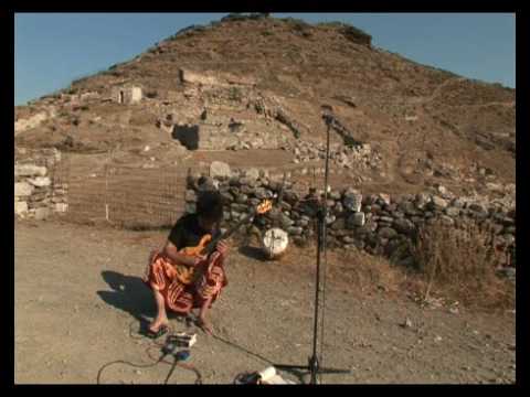 George Palamiotis solo bass @ the ruins of an ancient city