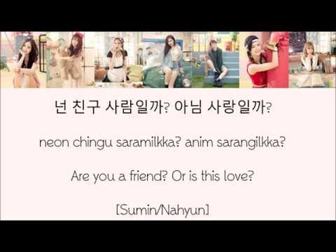 SONAMOO - B.F [Hang, Rom & Eng Lyrics]