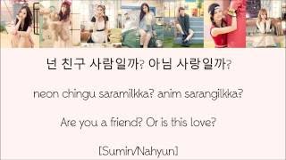 SONAMOO - B.F [Hang, Rom &amp; Eng Lyrics]