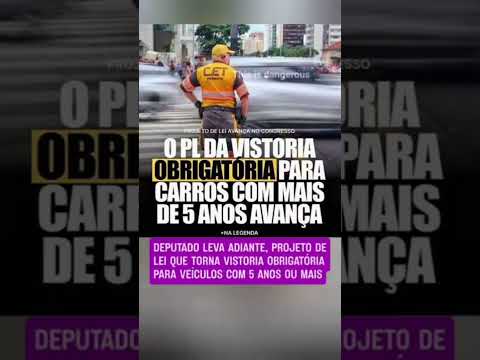 O Projeto de  lei 3.507/2025 avança no Congresso e impacta diretamente donos de veículos com 5 anos.