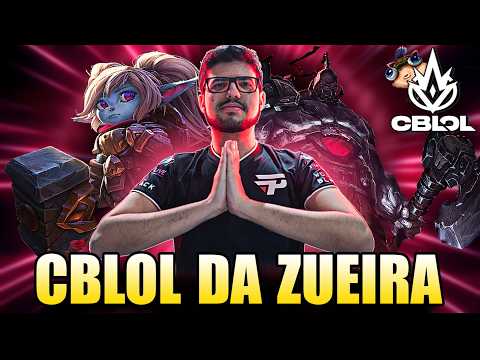 O DIA que LOUD x PAIN virou INTZ x LIBERTY - CBLOL DA ZUEIRA