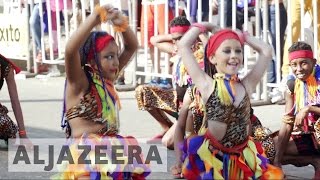 Download lagu Barranquilla carnival celebrates Colombian folklore mp3