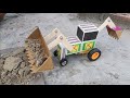 Matchbox JCB Backhoe How To Make Matchbox JCB From Home Matchbox JCB Buldozer Diy Craft