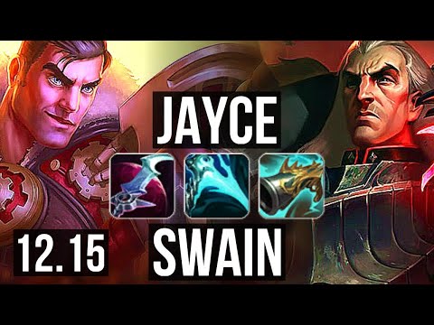 JAYCE vs SWAIN (MID) | 600+ games, 11/3/7, Godlike | NA Diamond | 12.15