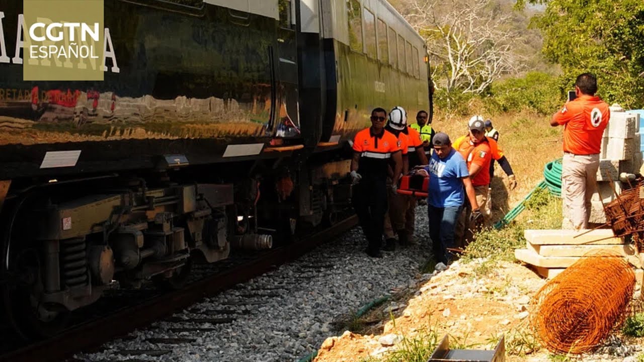 Descarrilamiento de un tren interoceánico en Oaxaca deja saldo de al menos 13 muertos y 98 heridos