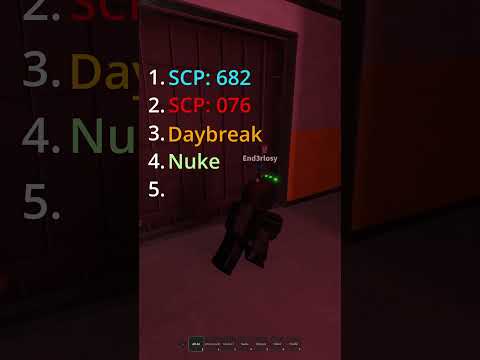 Ranking every SCP: Roleplay event  #scp #roblox #scproleplay #scpfoundation #shorts #scprp #gaming