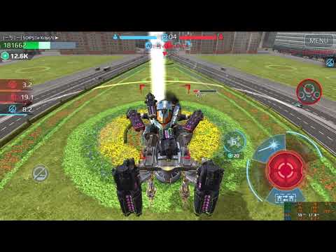 War Robots 5.3 Test:  Maxed T-Falcon VS Average Tyr on 2019.08.23
