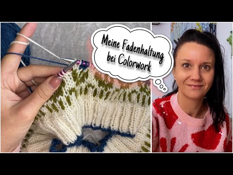 My "best" #threadholding in #Colorwork Tutorial