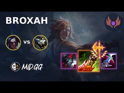 MID.GG: [ Broxah ] Kayn JUNGLE vs Rengar | EUW MASTER | LOL Season 2025