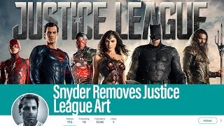 Zack Snyder Removes Justice League Art From Twitter Page
