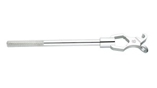 Pigtail adjustable hydrant wrench