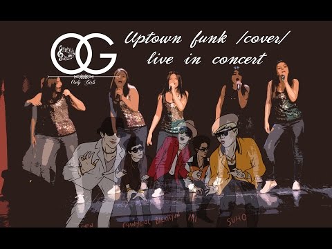 Only Girls Uptown funk COVER (Live in concert)