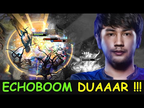 BRILIANT ECHOBOOM LIKE A BOSS - Inyourdream mid earth shaker continue grinding MMR Dota 2