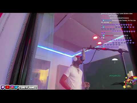 TORY LANEZ IN STUDIO RECORDING "RATHER YOU THAN ME" BTS