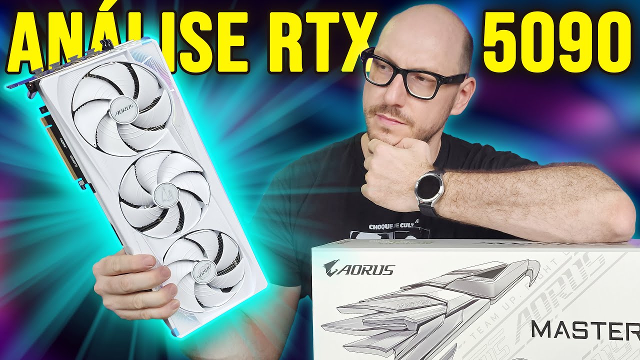 ANÁLISE: NVIDIA GeForce RTX 5090 - A placa de vídeo mais rápida do mundo!