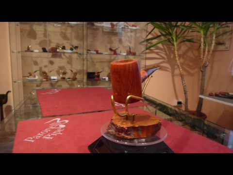 Brand new briar pipe PARONELLI poker handmade -  eBay number: 401136585851