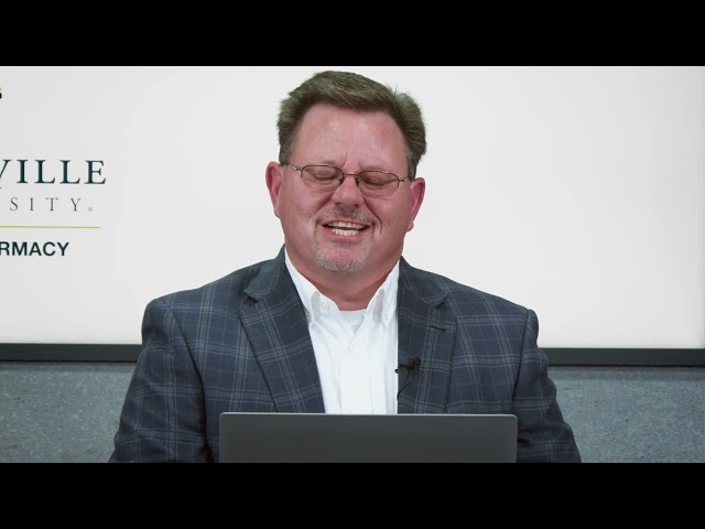 Thumbnail for video titled: School of Pharmacy Year in Review – 2023