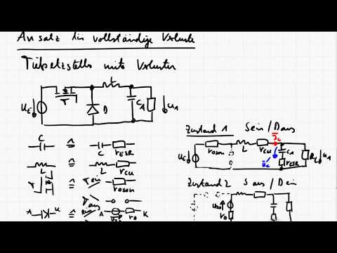 LE4_3g DC/DC Wandler - Abwärtswandler/Tiefsetzsteller - Analyse mit Verlusten