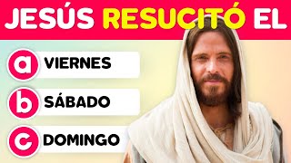 Miniatura del video: PREGUNTAS DE LA BIBLIA Y RESPUESTAS | LA RESURRECCIÓN DE JESÚS | FÁCILES
