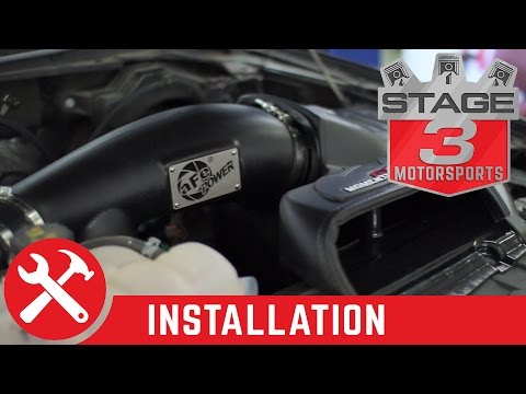 2015-2016 F-150 2.7L & 3.5L EcoBoost aFe Momentum GT Cold Air Intake Kit Install