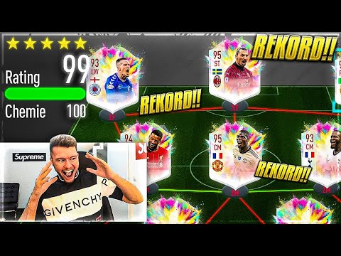 OMG!! REKORD FUT DRAFT in FIFA 20 🔥🔥 195 SUMMER HEAT & ICON DRAFT CHALLENGE