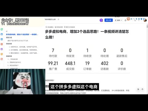 拼多多虚拟电商，选品运营店铺全流程，一条视频讲清楚如何选品！（内附保姆级教程）