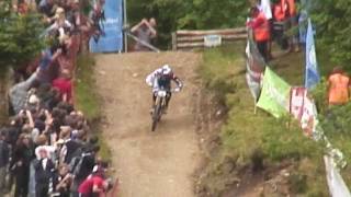 preview picture of video '2011 Fort william world cup Downhill mountainbiking (Raw  footage)'