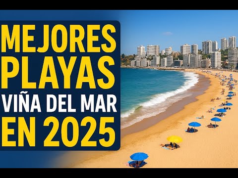 Mejores playas de Viña del Mar para vacacionar en 2025
