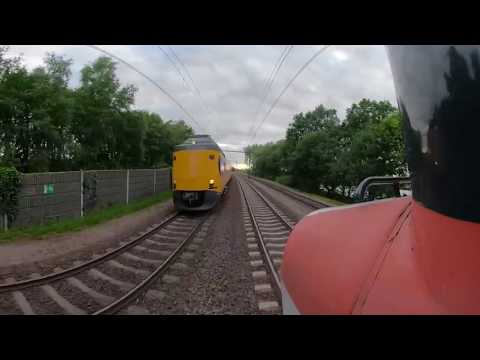 360° graden 5.2K Cabinerit, Führerstandmitfahrt: Hengelo - Deventer